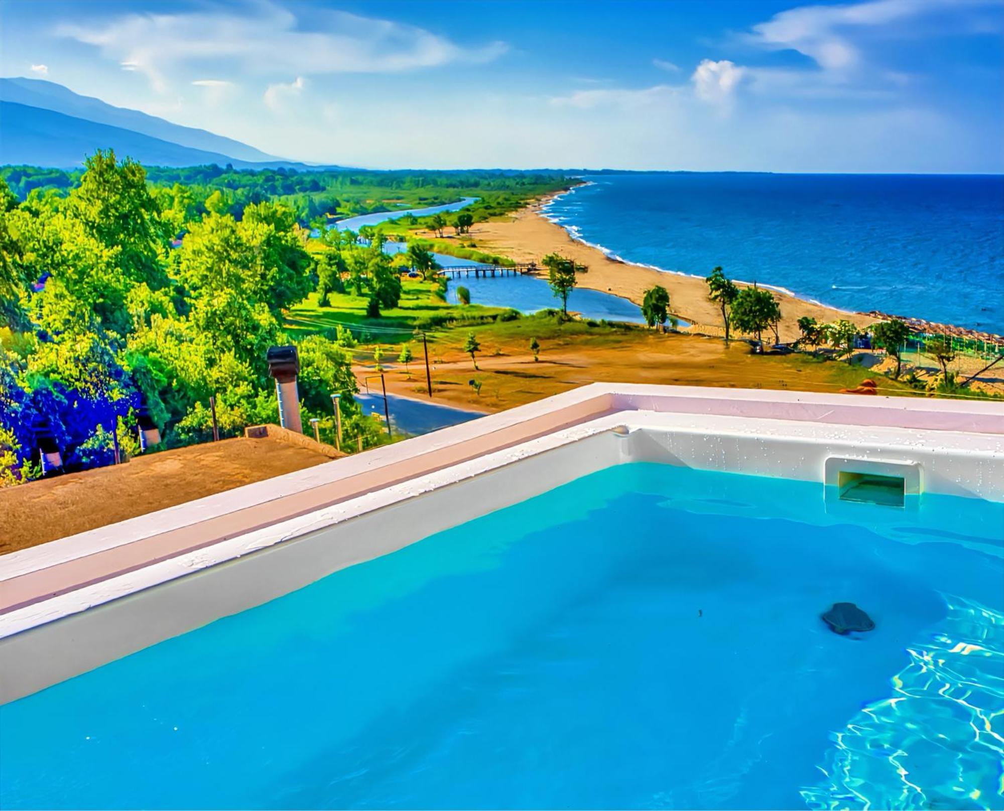 Panorama Suites & Spa - Adults Only Стомион Стая снимка