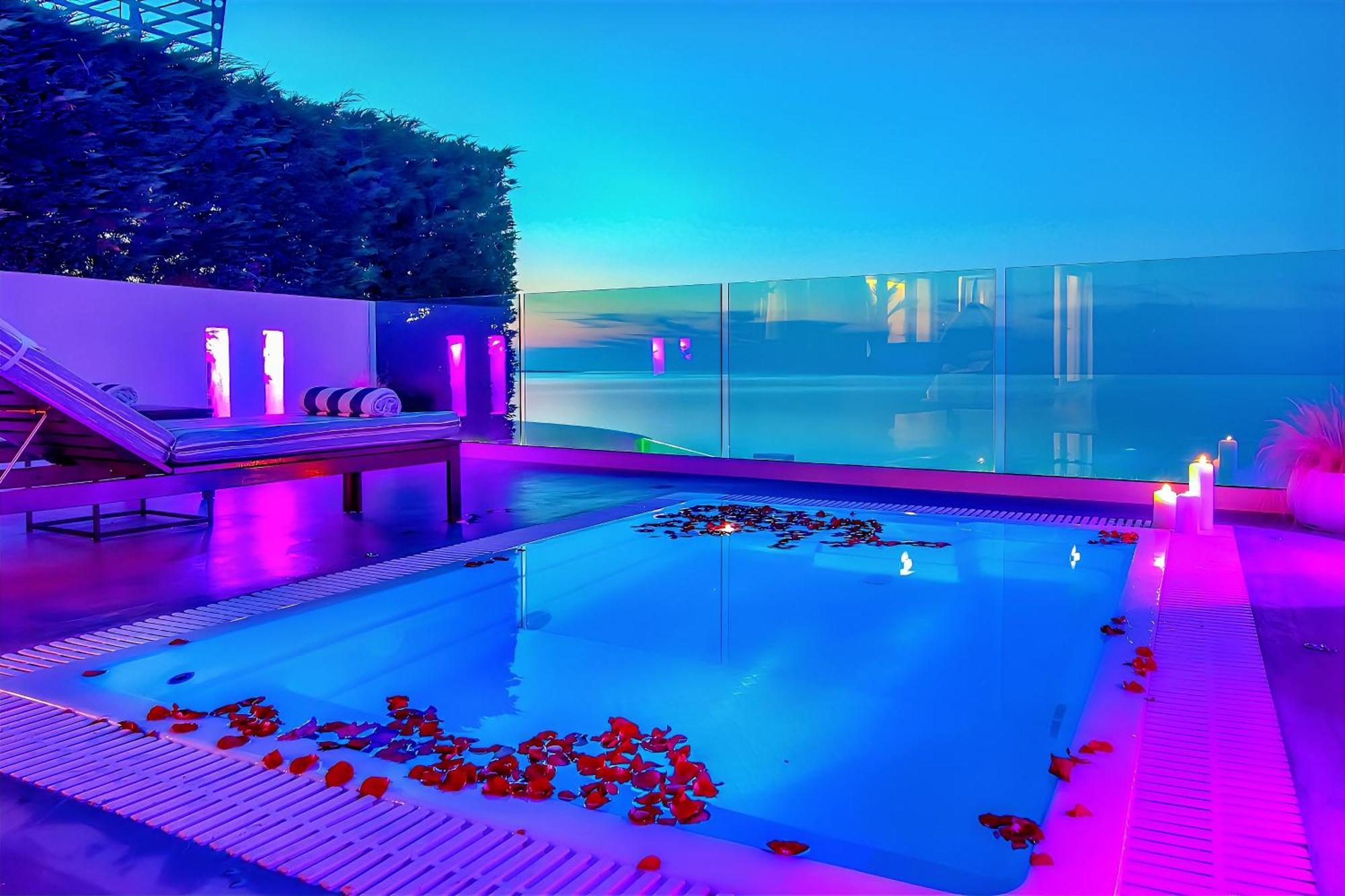 Panorama Suites & Spa - Adults Only Стомион Стая снимка