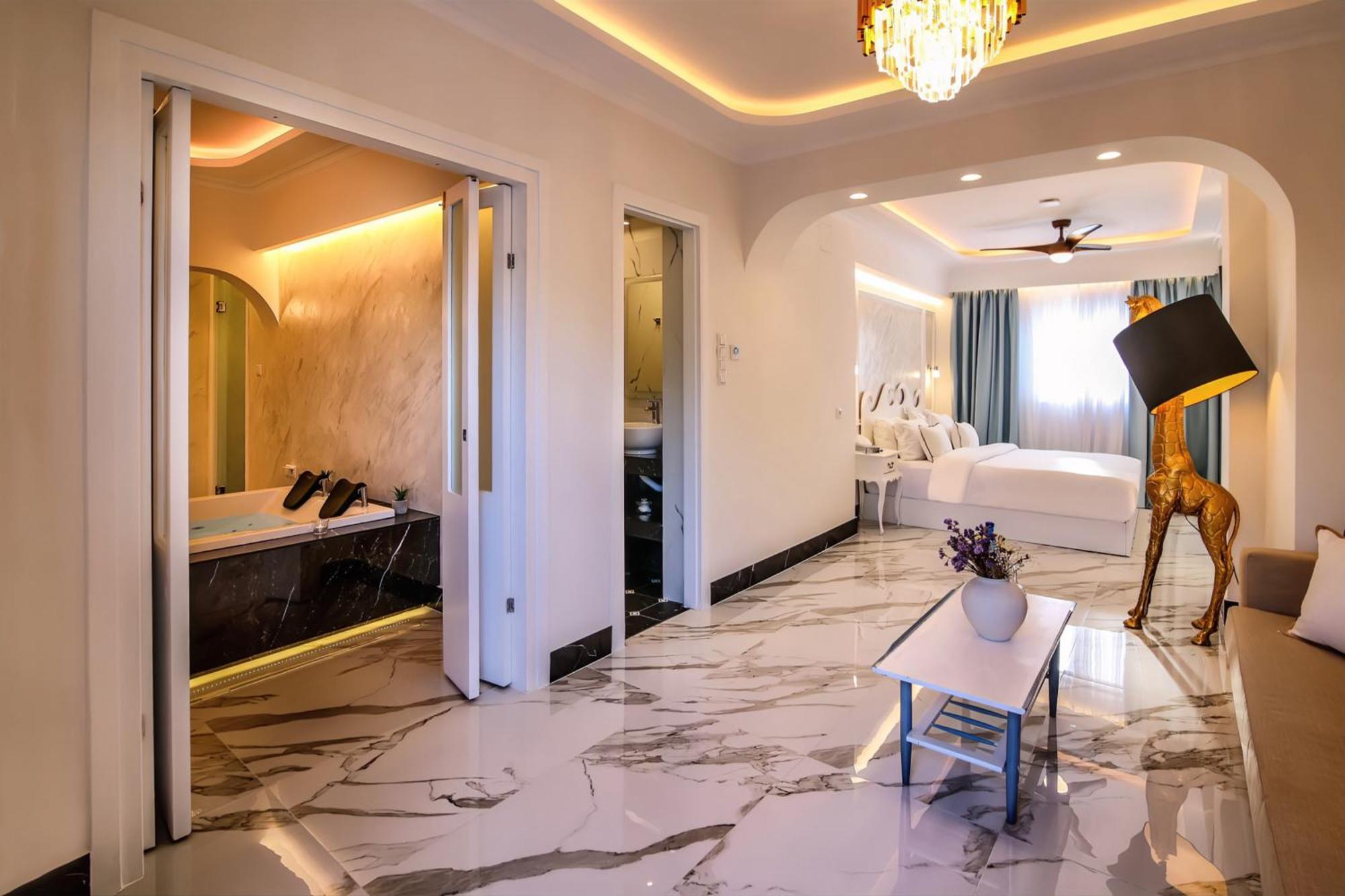 Panorama Suites & Spa - Adults Only Стомион Стая снимка