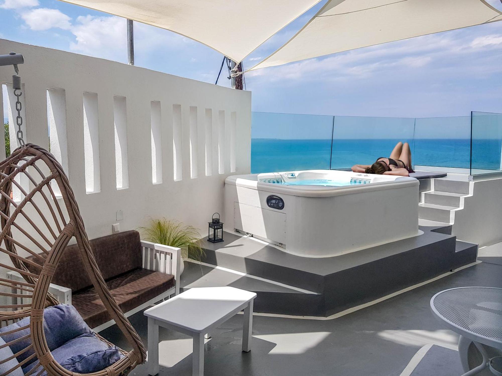 Panorama Suites & Spa - Adults Only Стомион Екстериор снимка